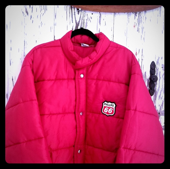 1980's Vintage Mens Unitog Phillips 66 Ski Jacket - Picture 1 of 8